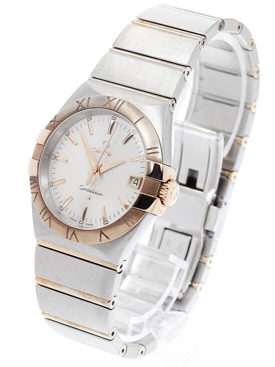 omega-constellation-  OMEGA Constellation 123.20.35.60.02.001 Date Silver Dial Quartz Men\'s_961508